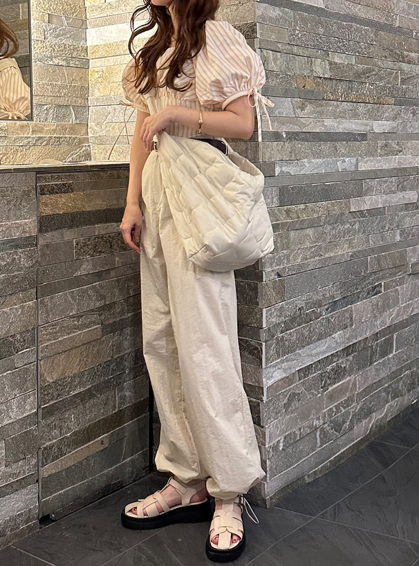 キルティングノットハンドルバッグ[rm123] | レディースファッション