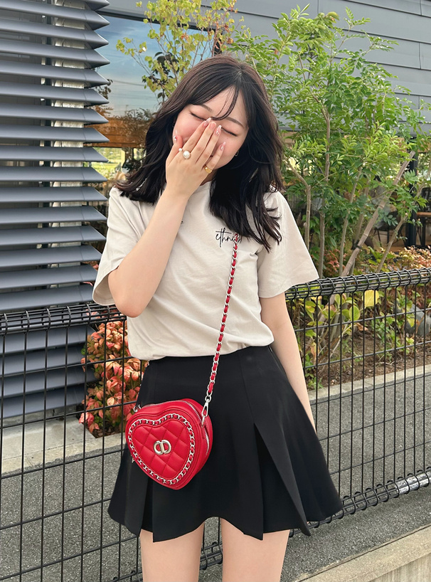 キルティングハートチェーンショルダーバッグ[tr819] | レディース