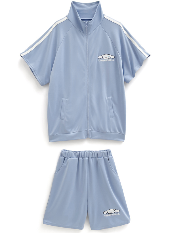 サンリオキャラクターズ シナモロールジャージ×ハーフパンツ