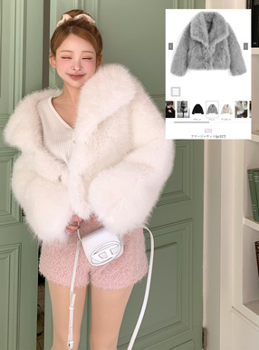 ファージャケット[gc327] | レディースファッション通販のグレイル(GRL