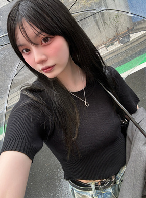 サマーショートニットトップス[k8834w] | レディースファッション通販