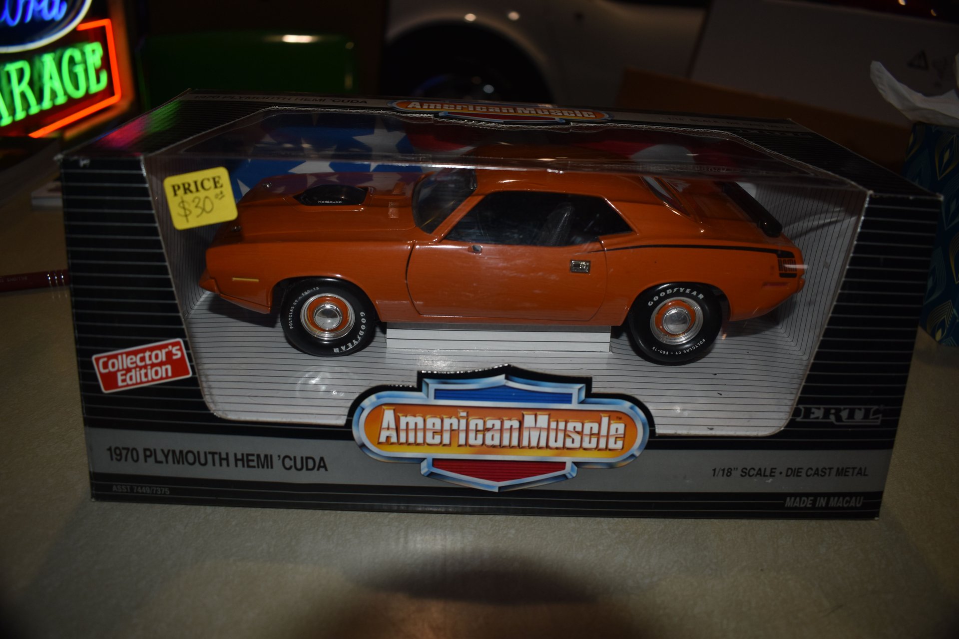 1970 Plymouth 'Cuda American Muscle 1:18 | Rock Solid Motorsports