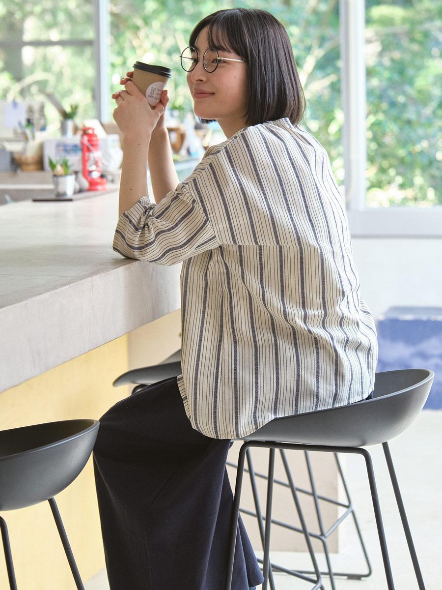 ガウチョパンツ 綿麻オックス | パンツクロップド | 【公式】D*g*y