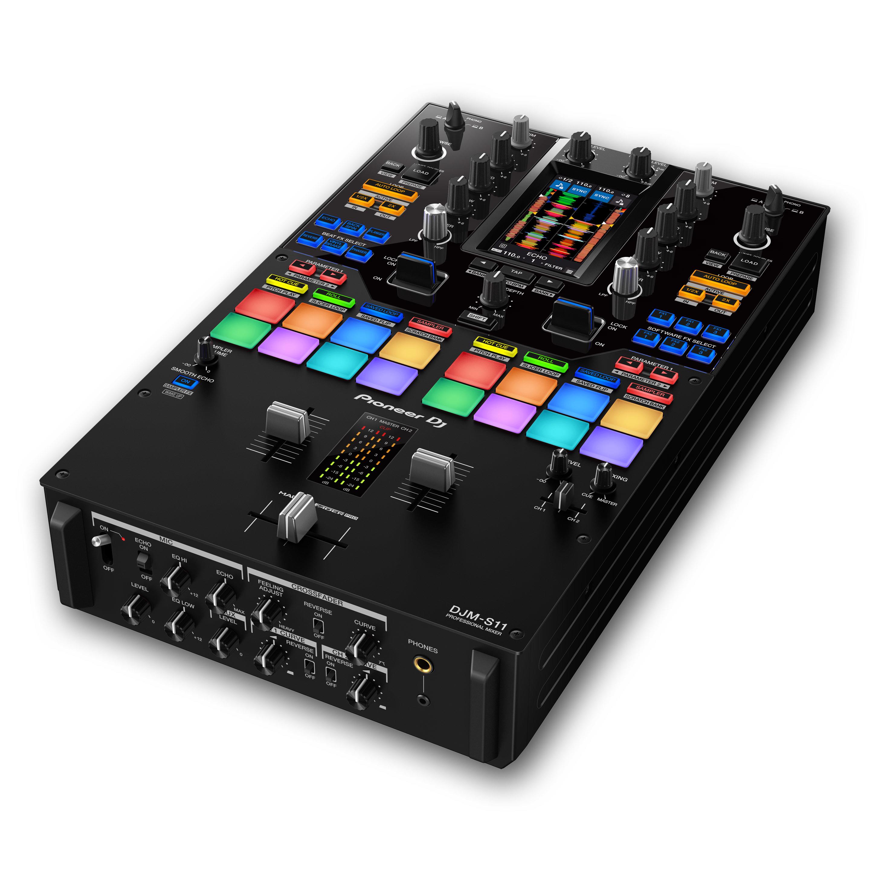 DJM-S3 Scratch style 2-channel DJ mixer for Serato DJ Pro