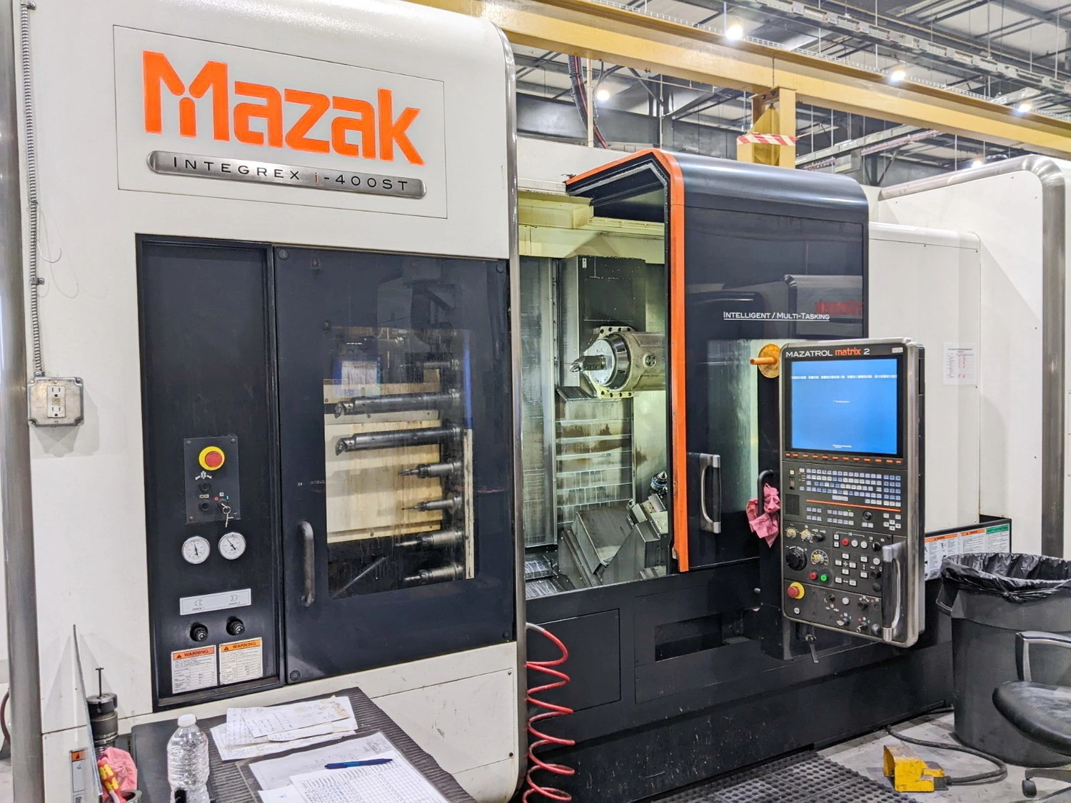 Used 2012 MAZAK INTEGREX I-400ST-1500U CNC LATHES MULTI AXIS