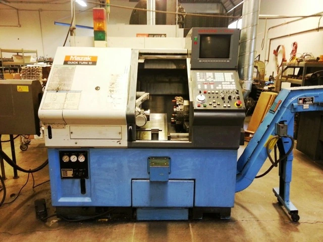 Used 1996 MAZAK QT 10 CNC LATHES 2 AXIS 4089 | Quick Machinery