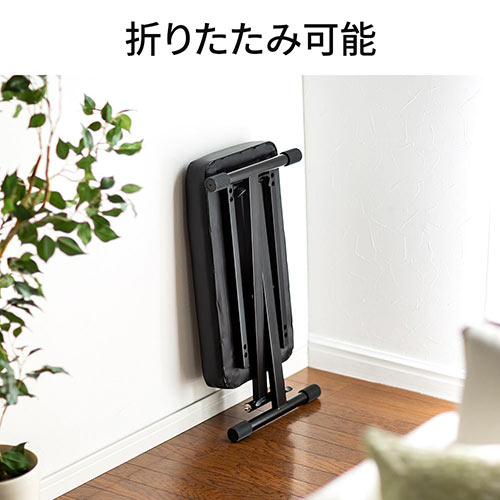 ピアノ椅子（キーボードベンチ・ハイスツール・クッション・高さ調節