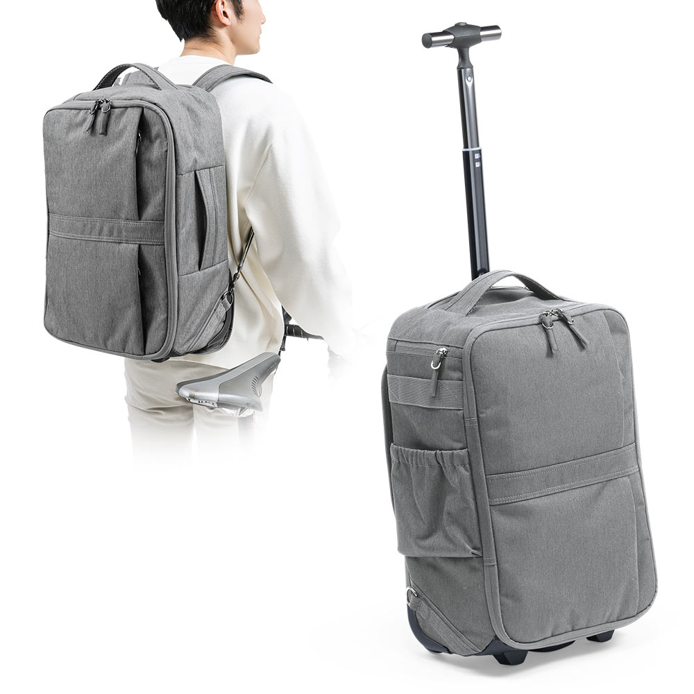 在庫限り特価！】キャリーリュック（軽量・レディース・メンズ・機内