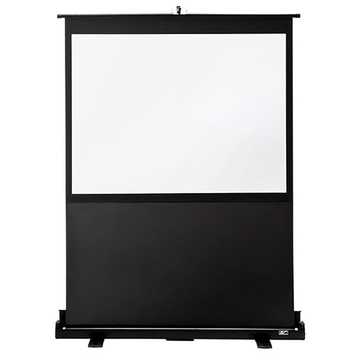 プロジェクタースクリーン （60インチ・自立式・床置き・大型・ロール