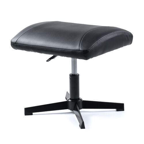 オットマン（足置き台・フットレスト・高さ調節・固定脚・幅広・デスク