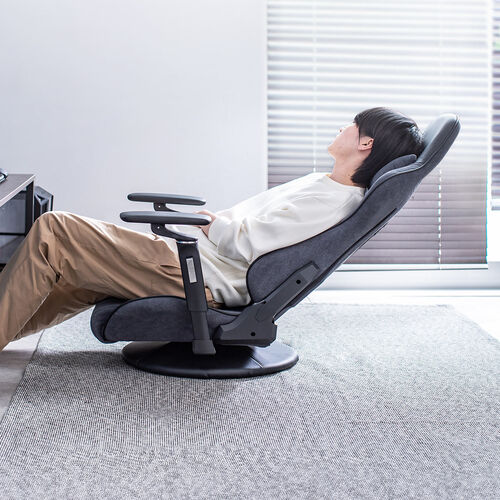 ゲーミングチェア（ゲーミング座椅子・回転座椅子・135°リクライニング