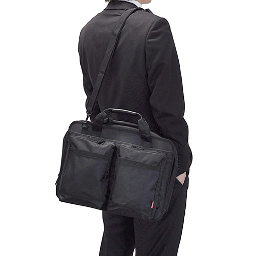 パソコン対応ビジネスバッグ（多ポケットタイプ・14型まで対応・通勤