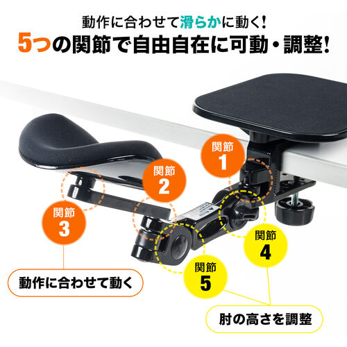 アームレスト（エルゴノミクス・マウスパッド・デスク・クッション