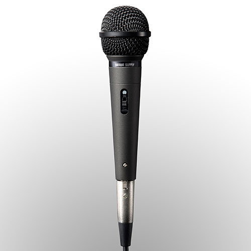 ダイナミックマイク（単一指向性・スイッチ付・ケーブル付・4.5m） EZ4