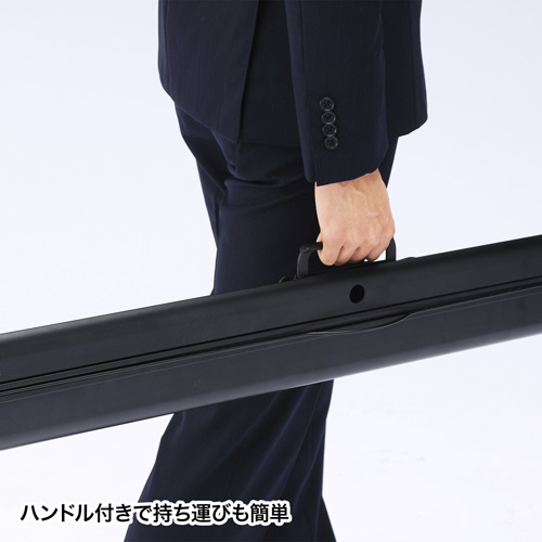 100インチ自立式プロジェクタースクリーン｜4:3・4K対応