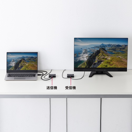 ワイヤレスHDMIエクステンダー 60m｜HDMI延長・VGA-EXWHD13