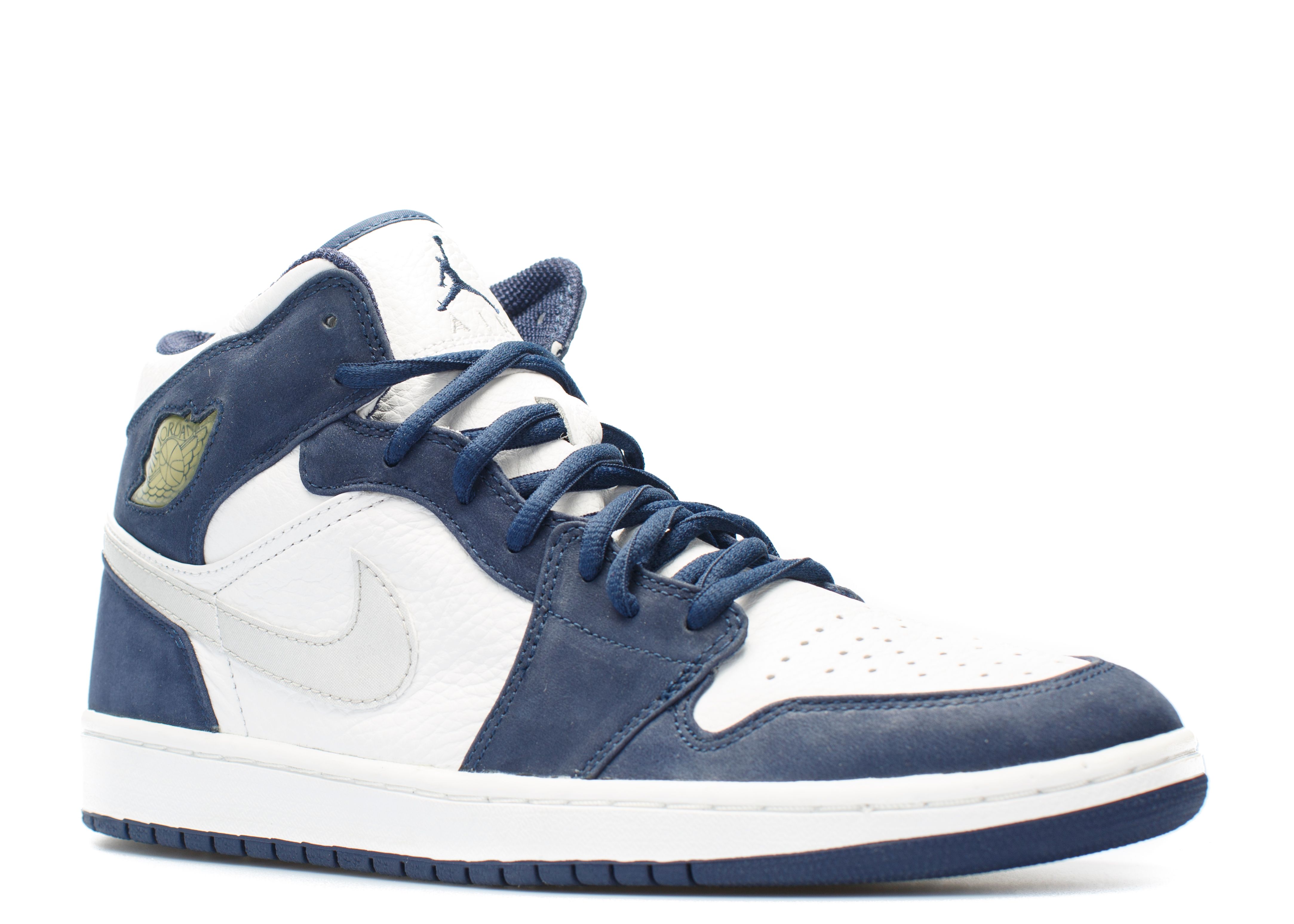 Jordan 1 Retro + 'Midnight Navy' - Air Jordan - 136065 101 - white