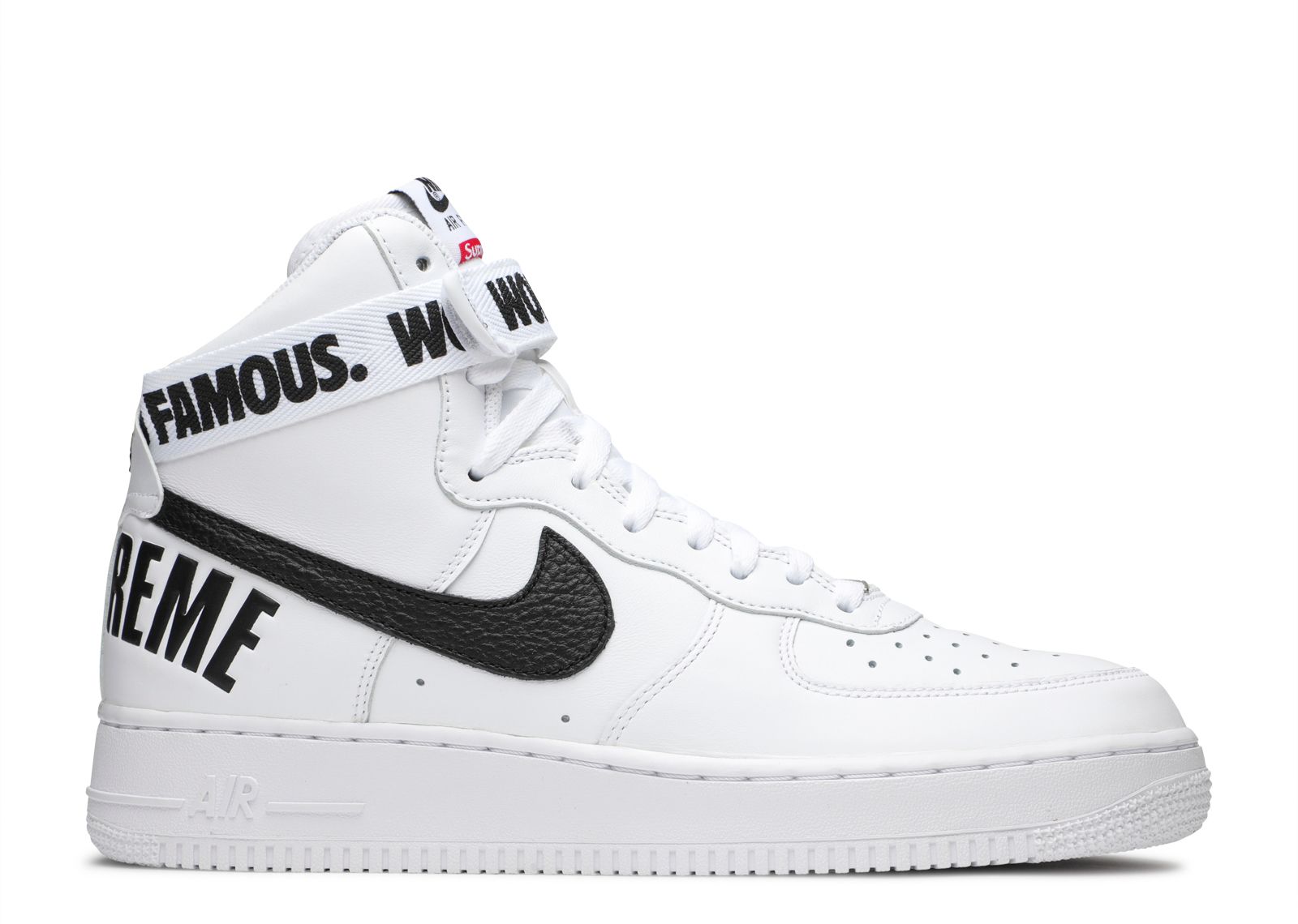 Supreme X Air Force 1 High Supreme 'White' - Nike - 698696 100