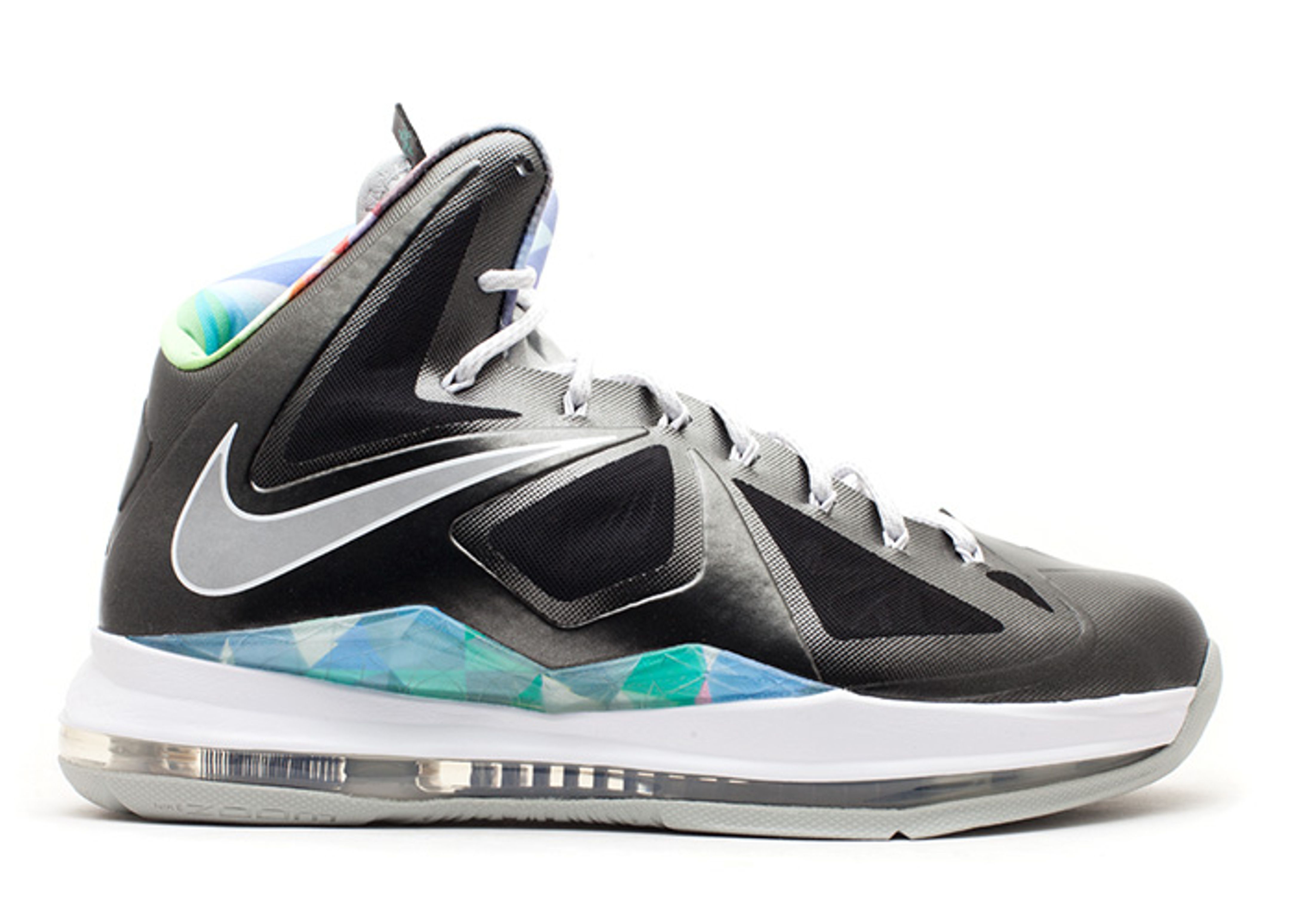 LeBron 10 'Prism' - Nike - 541100 004 - black/strata grey-white