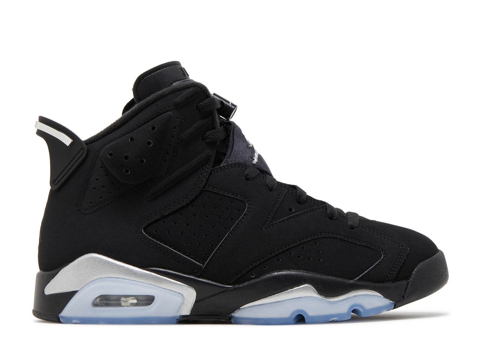 Jordan 6 Retro 'Chrome' - Air Jordan - DX2836 001 - black/metallic