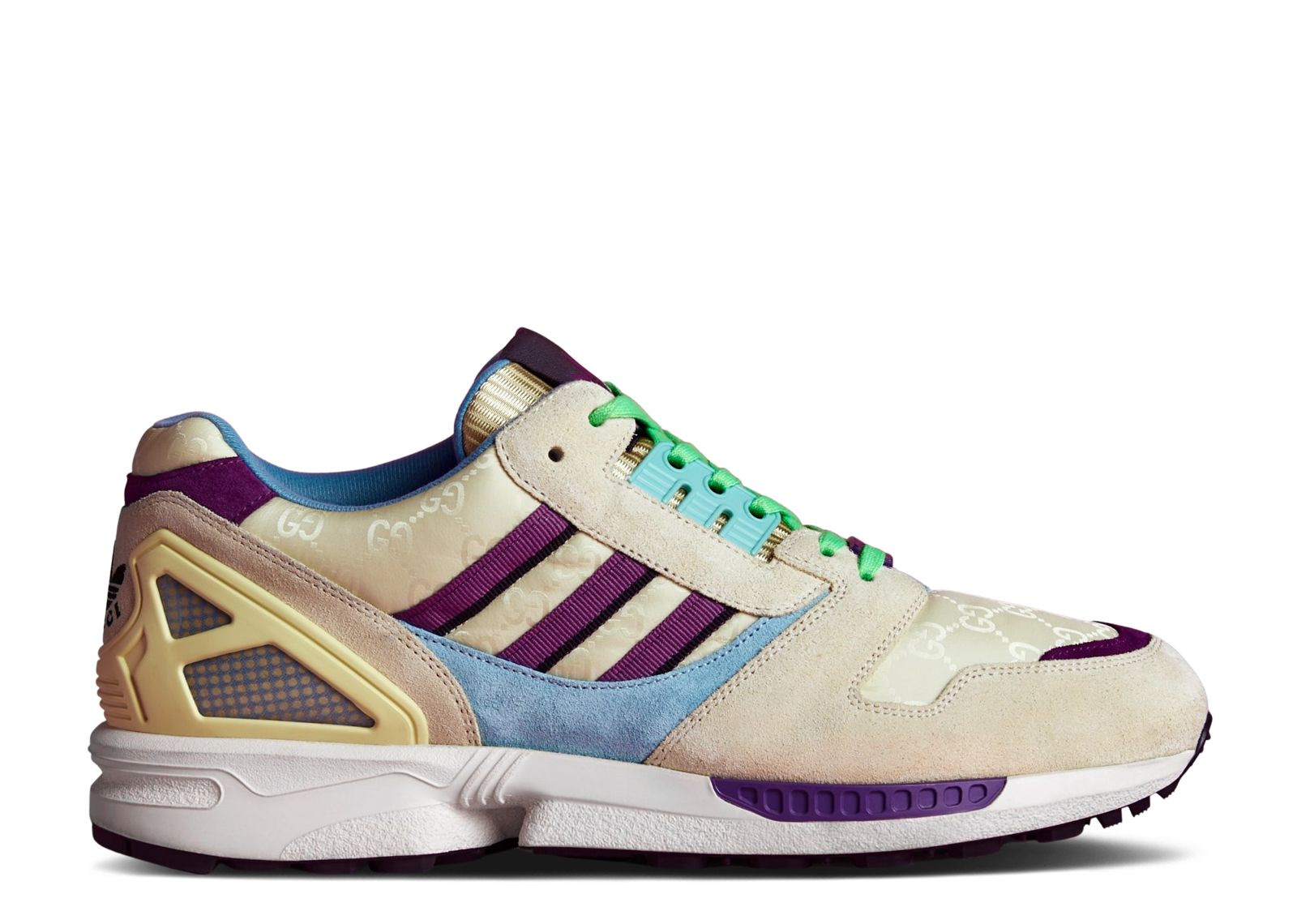 Gucci X ZX 8000 'Beige GG Monogram' - Adidas - IE2273 - beige tone