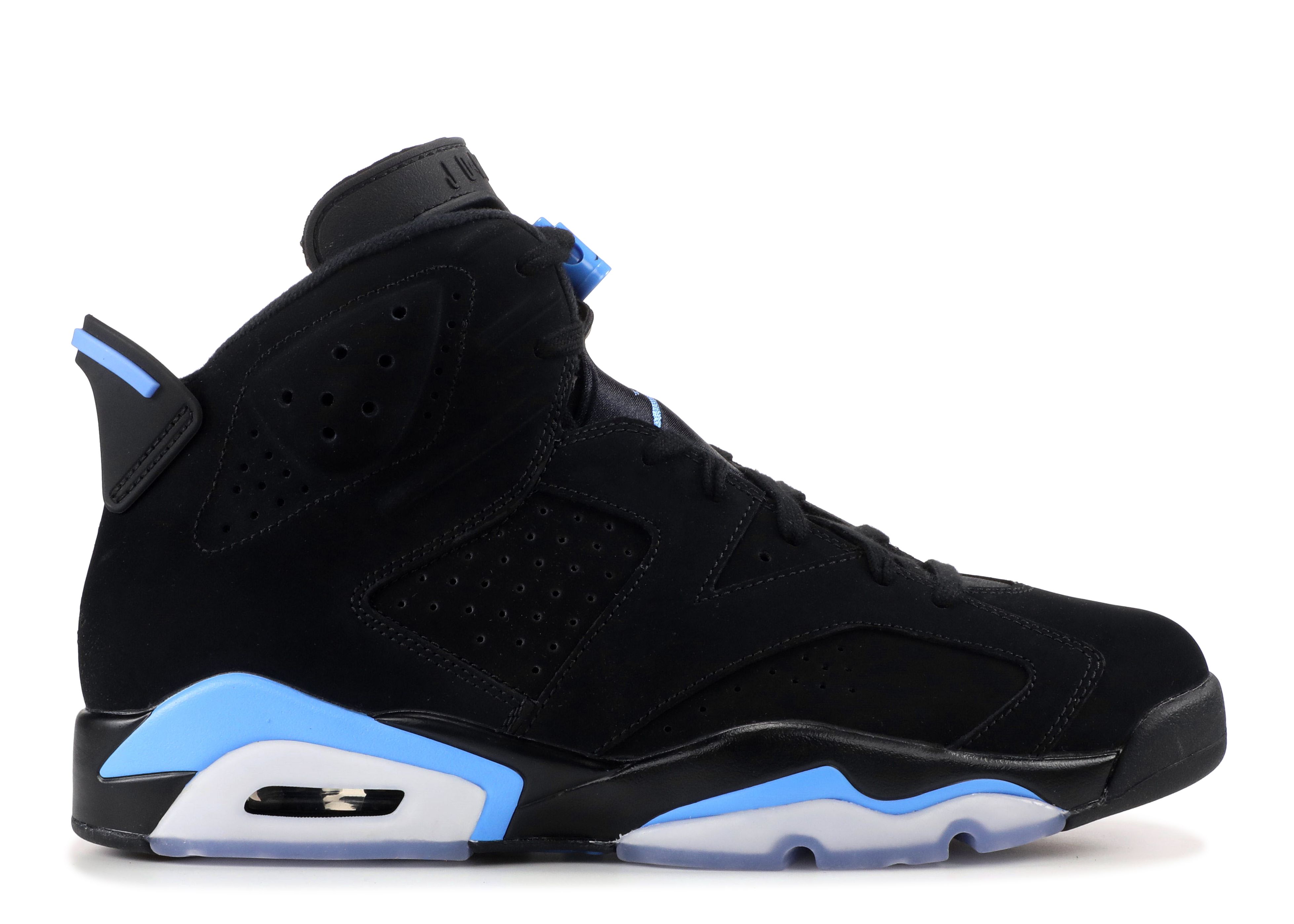 Jordan 6 Retro 'UNC' - Air Jordan - 384664 006 - black/university