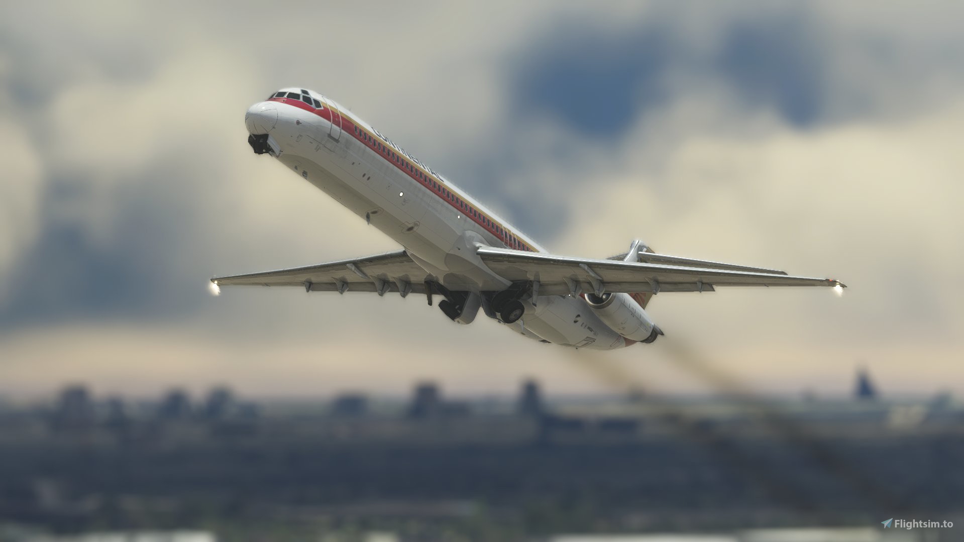 Continental MD-81 N936MC Maddog X - Aircraft Liveries for MSFS