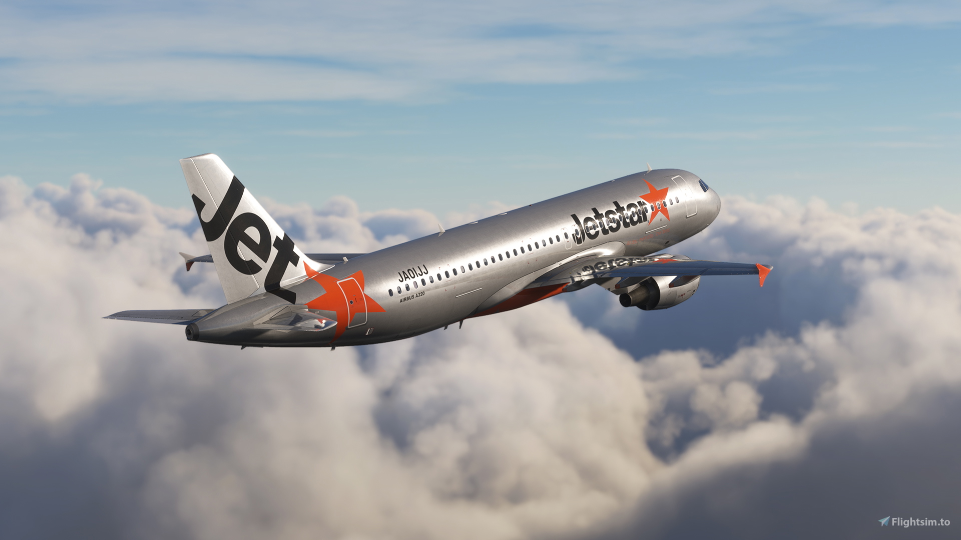 Fenix A320 IAE Jetstar Japan 8K & 4K with Sharklets & Wingtip