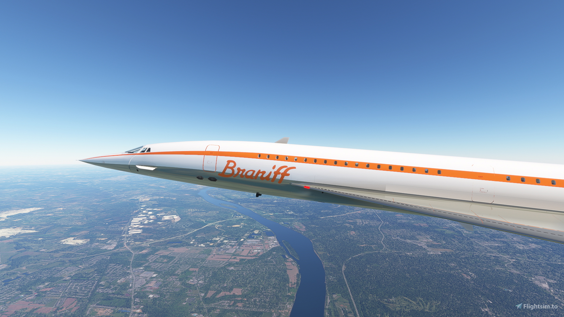 DC Designs Concorde Braniff (N600BN - Fictional) - Aircraft