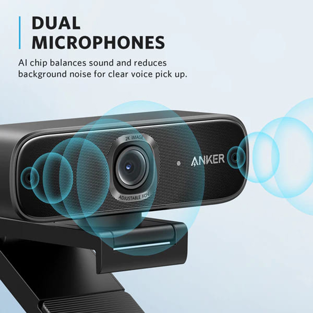 Camera Web Noise Cancellation cu Microfon - Anker PowerConf C302