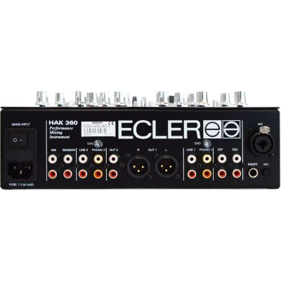 Ecler HAK 360 in 2 Channel DJ Mixers