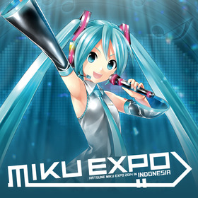 HATSUNE MIKU EXPO 2014 IN INDONESIA [Live] / KARENT黒うさP OSTER