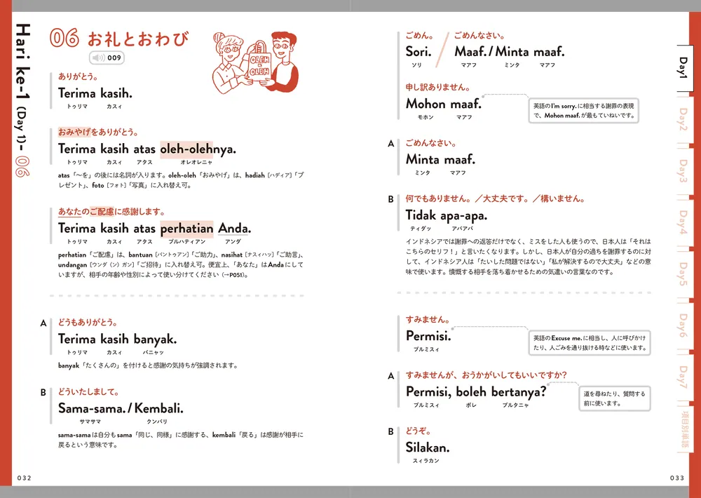 音声DL付 インドネシア語の基本が7日間でわかる本」近藤由美 [語学書