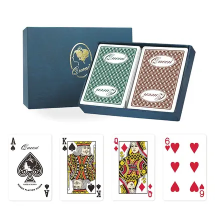 クイーンカジノ トランプセット - ダブルデッキトランプ | 1979年創業