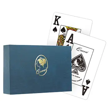 クイーンカジノ トランプセット - ダブルデッキトランプ | 1979年創業