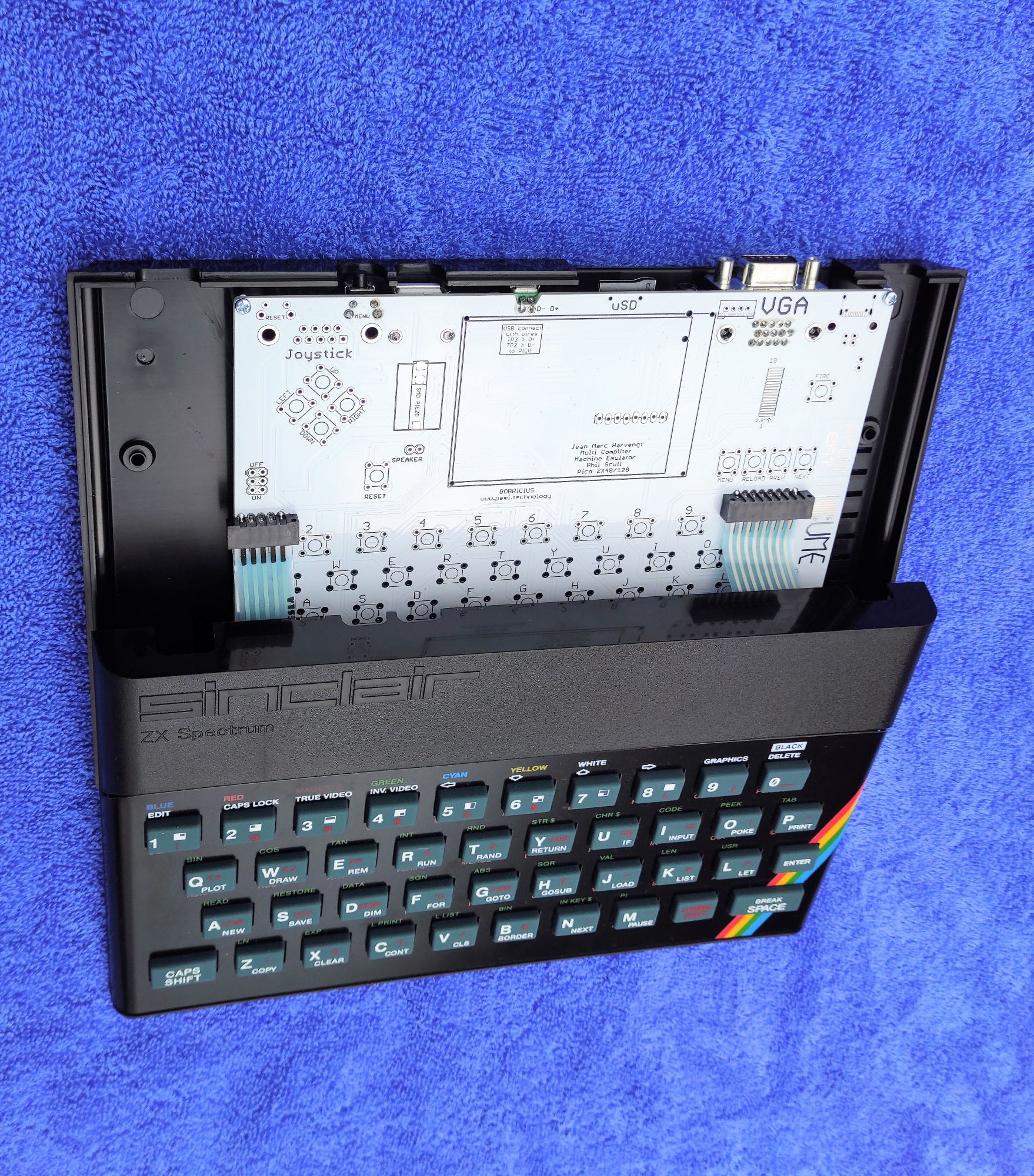 PICOZX LCD - ZX Spectrum handheld | Hackaday.io
