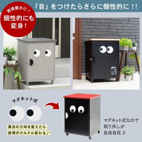 パイクスピーク（PYKES PEAK） 宅配ボックス シャイニー ガンメタル