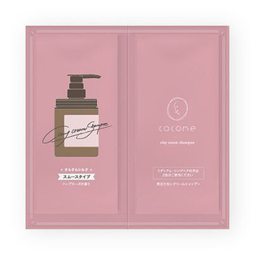 ココネ（cocone） クリームシャンプー スムース サシェタイプ 22g