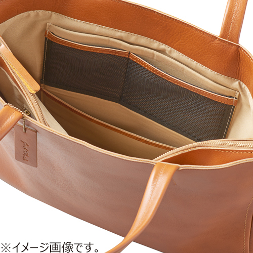 ハンズオリジナル ガッドワーク レザートート L 37501 ネイビー