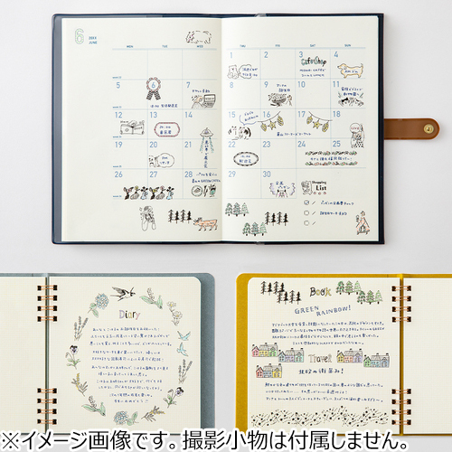 ミドリ（MIDORI） スタンプ 回転印 ダイヤル 暮らし柄 35583006