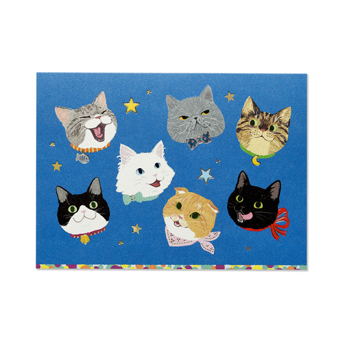 G.C.PRESS ミニカード 多目的 NEKO 011－77｜【ハンズネットストア】