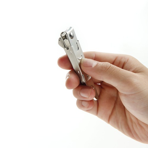 グリーンベル 匠の技 ステンレス製キャッチャー爪切り L曲線刃 G-1031