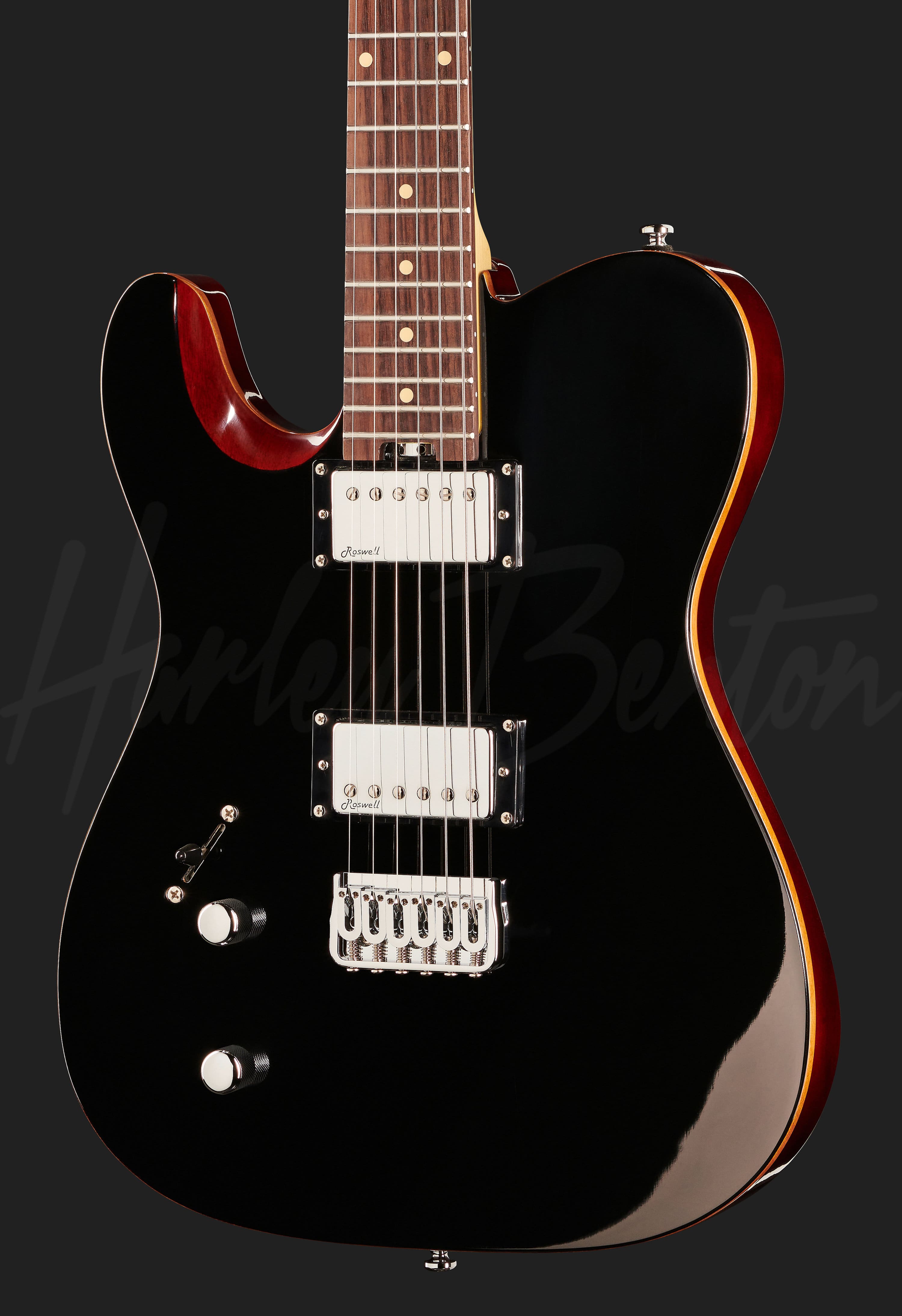 Fusion-T HH HT LH EB BK - Harley Benton