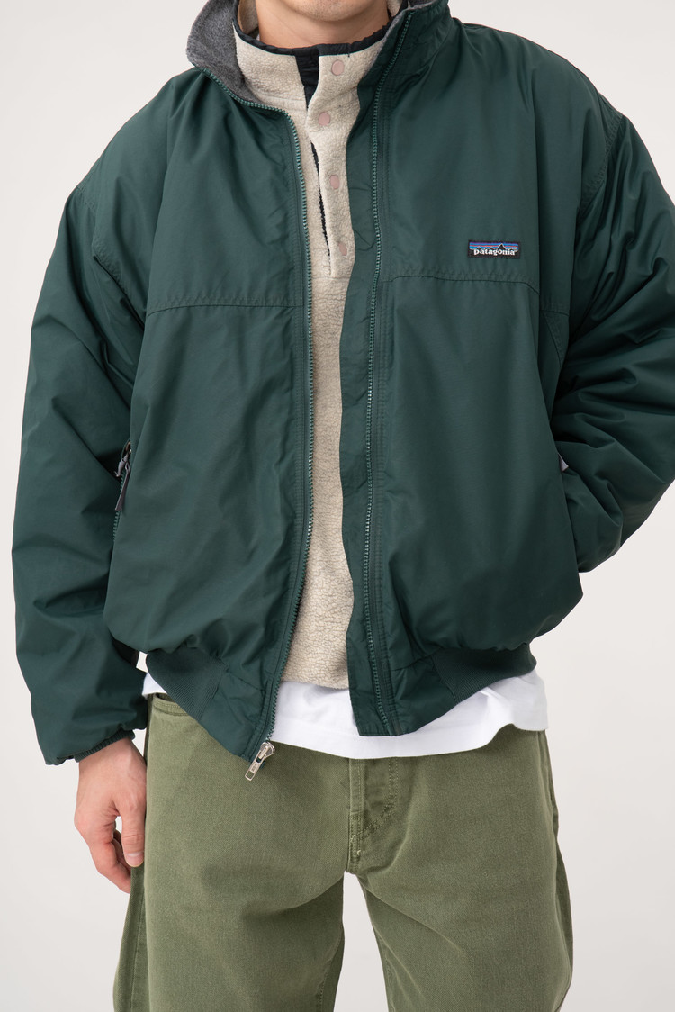 100-105] 90s Patagonia Shelled Synchilla Jacket Made in U.S.A No