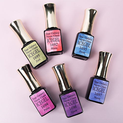 Star Galaxy Neon Glass [1692-1697] : ICEGEL