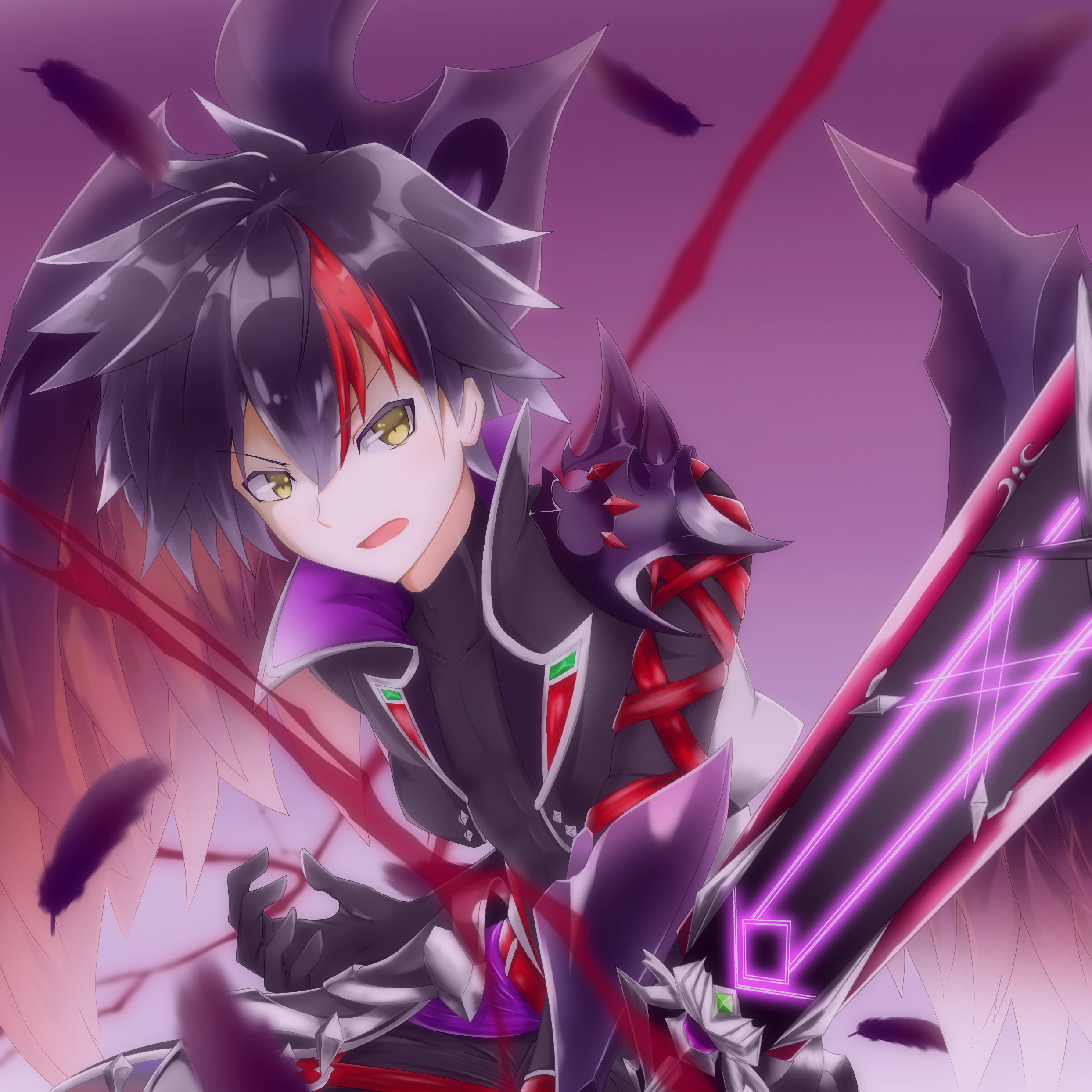 白猫プロジェクト 闇の王子 - ibisPaint