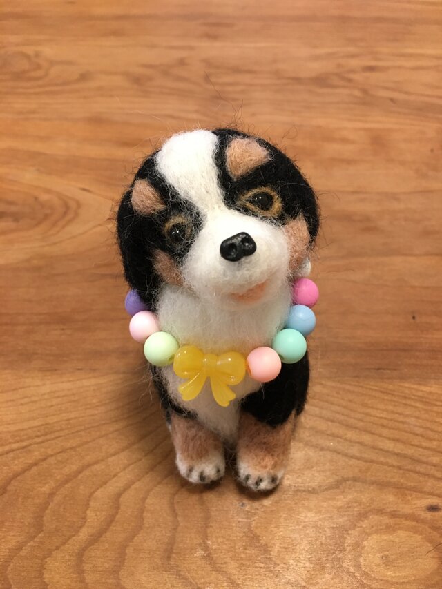 昭和レトロ おすましワンちゃん（羊毛フェルト犬） | iichi 日々の