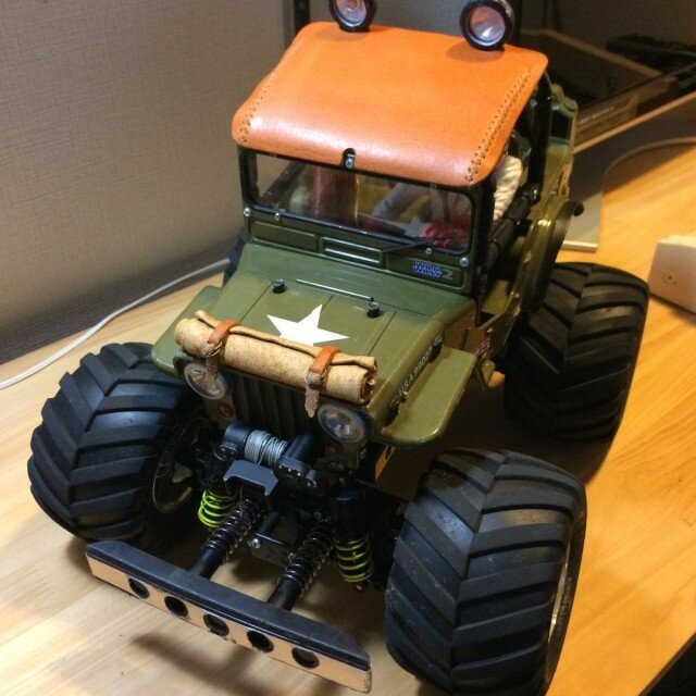 ワイルドウイリー2用の栃木レザー製ホロ。 | iichi 日々の暮らしを