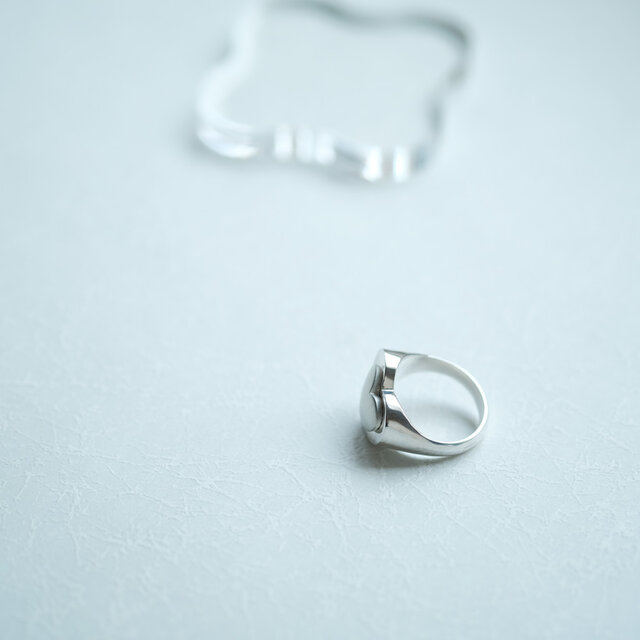ダブル ハート リング シルバー925 | iichi 日々の暮らしを心地よく