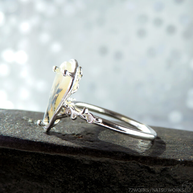 デンドリティック アゲート リング / Dendritic Agate Ring m12